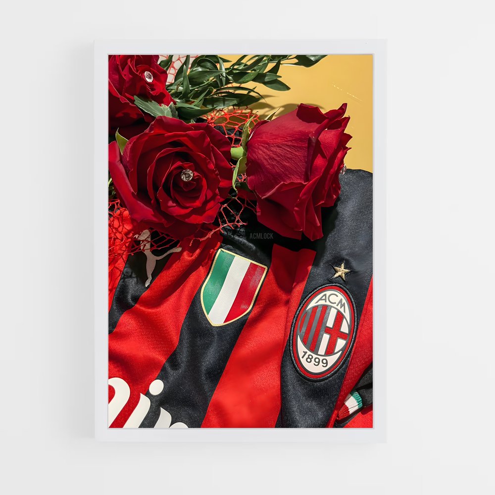 Poster Roses Rossoneri (vue 3)